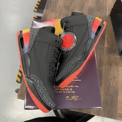 Size 7.5 - J. Balvin x Air Jordan 3 Retro Rio (NEW) - image 1 of 4
