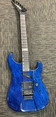 1988 Jackson USA San Dimas LE-88 CUSTOM SHOP Blue Denim Guitar 1 Of 500 Dinky - Image 1 of 4