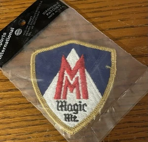 Vintage ski patch for “Magic Mt.” a ski resort in Vermont. - Picture 1 of 2
