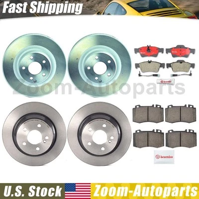 Kit de pastillas de freno delanteras traseras Brembo OE para Mercedes-Benz CLS500 2006 Foto 1 de 4