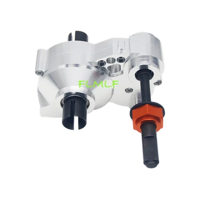 FLMLF CNC Machined Metal Gearbox Assembly for 1/5 HPI 5SC Rovan KM BAJA 5B 5T - Image 1 of 4