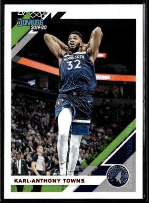 2019-20 Donruss #123 Karl-Anthony Towns - Image 1 of 2