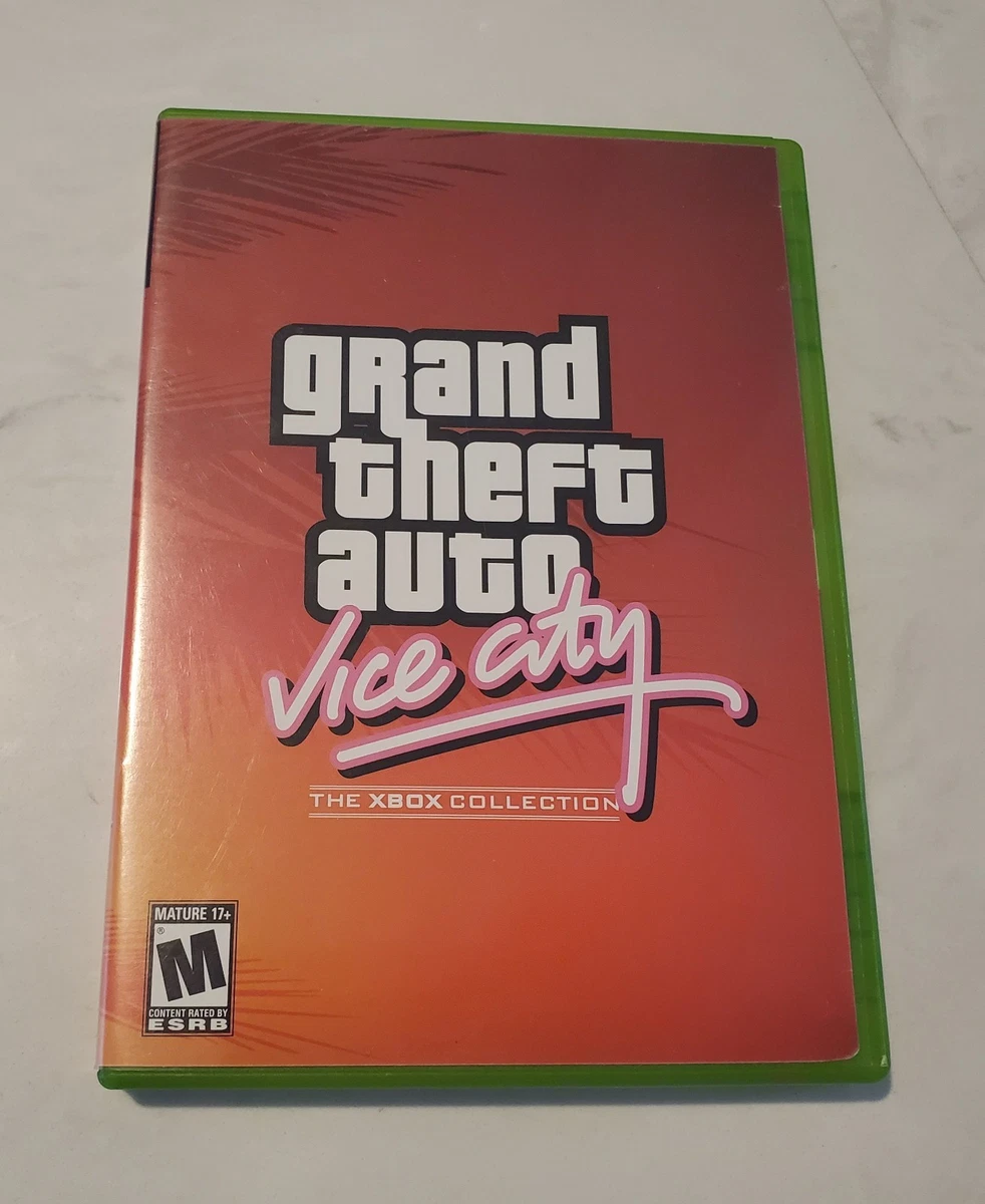 Grand Theft Auto: Vice City Microsoft Xbox Video Games for
