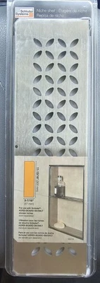 Estante rectangular Schluter para tablero Kerdi prefabricado SN/-SNLT nichos - 4 mm Foto 1 de 4