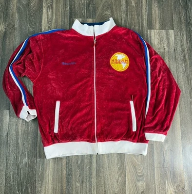 Original Harlem Globetrotters Sports Track Suit Platinum Fubu 2XL Top JacketOnly - Image 1 of 4