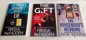 3 FREIDA McFadden Bücher das Geschenk - Die Hochzeit & Witwen Ehemann Geheimnis TASCHENBUCH - Bild 1 von 5