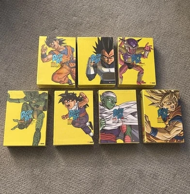 Dragon Ball Z Dragon Box Vol. 1-7 Complete Ltd Edition DVD Boxset RARE DBZ NEW Foto 1 de 4