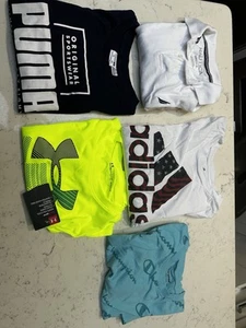 boys size 8 lot, Adidas Under Armour The North Face Puma NBA…. 32 Pieces - Picture 1 of 9