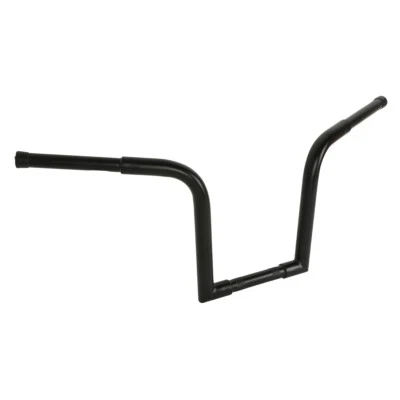 Manillar de barra de suspensión negro 1,25" Fat 12" Rise Ape para Harley Sportster XL 1200 Foto 1 de 4