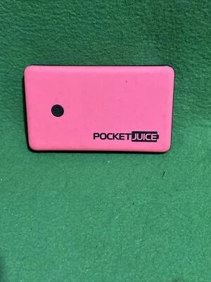 Tzumi PocketJuice Pink Portable 4000mAh Rechargeable Battery Charger Power Bank - Image 1 of 2