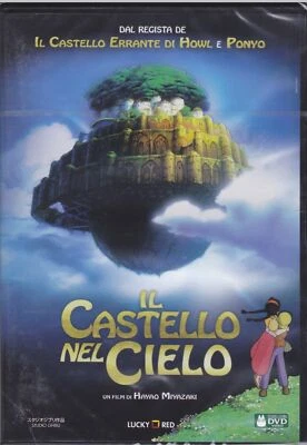 Dvd LAPUTA - IL CASTELLO NEL CIELO di Hayao Miyazaki Studio Ghibli nuovo 1986