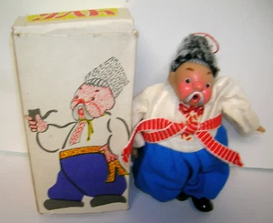 Bambola vintage russa cosacca chub personaggio ucraino Nikolai Gogol URSS anni 60 - Foto 1 di 5