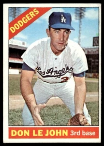 1966 Topps Don Le John Rookie Los Angeles Dodgers #41 - Picture 1 of 2