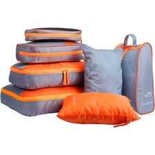 LANGRIA 7pcs/set Foldable Waterproof Travel Luggage Suitcase Bag Packing Cube