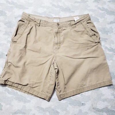 Мужские шорты Columbia 40x9 с коричневыми карманами плоские спереди для походов и путешествий на открытом воздухе - Изображение 1 из 4