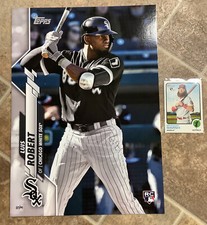 2020 Topps Series 2 Luis Robert /99 wall art jumbo 10x14 rookie card White Sox