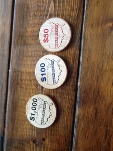 ReMax Wooden Nickels Set Of Three - Picture 1 of 2