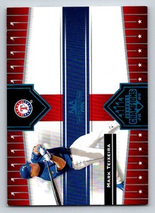 2005 Donruss Champions Impressions Blue #183 Mark Teixeira /100