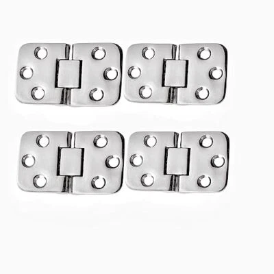 Bisagras de mesa plegables autoportantes de acero inoxidable 316, barco marino RV  Foto 1 de 4