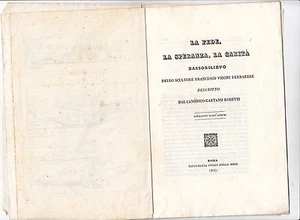 Z692-SCULTURA-LA Fede-La Speranza-La Carita '1843 - Picture 1 of 1