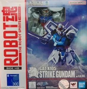 ROBOT SPIRITS GAT-X105 STRIKE GUNDAM R-300 A.N.I.M.E. ACTION FIGURE BANDAI - Picture 1 of 1