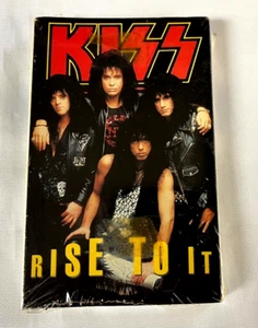 KISS Rise To It Cassette Single Original 1990 Hot In The Shade Eric Carr SEALED - Picture 1 of 7