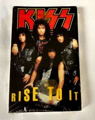 KISS Rise To It Cassette Single Original 1990 Hot In The Shade Eric Carr SEALED - Image 1 of 4