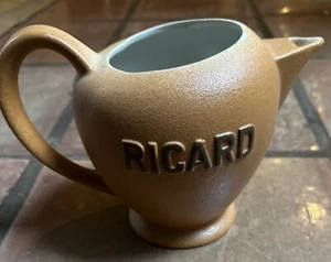 Vintage Ricard Pottery Pitcher French Pitcher 70s - Picture 1 of 4