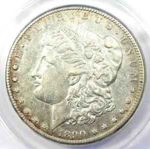 1890-CC Morgan Silver Dollar $1 - ANACS AU50 Details - Rare Carson City Coin! - Picture 1 of 4