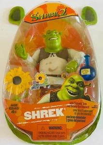 Nuevo 2004 Hasbro Shrek 2 Figura de Acción Con Slammin’ Brazo Pantano Gas Papel - Imagen 1 de 3