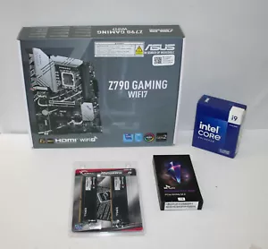 Intel i9 14900K, ASUS Z790 GAMING WiFi7 G.Skill 32GB DDR5-6000 & 1TB Hynix NVMe - Picture 1 of 10