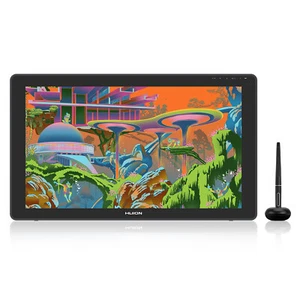 HUION KAMVAS 22 Plus Graphics Drawing Tablet Display QD LCD Screen 140% s RGB - Picture 1 of 10