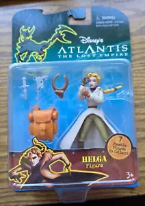 Disney's Atlantis The Lost Empire HELGA Figure w/ accessories Mattel 2000 NEW - Picture 1 of 3