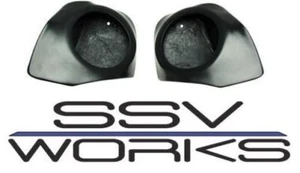 SSV Works Rear Speaker Pods - Unloaded Pair fits 2010-2017 Can-Am Commander - Picture 1 of 4