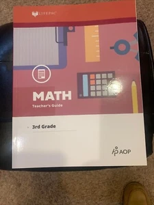 LIFEPAC Math Teachers Guide Grade 3 *1 Count* - Picture 1 of 2
