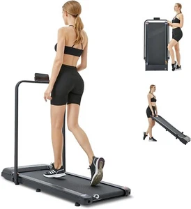 Foldable Treadmill Pad Running/Walking Under Desk Exercise Machine Home Electric - Picture 1 of 9