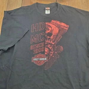 Harley Davidson Desperado Hombre Camiseta 3XL, McAllen, TX Texas Negro Motocicletas - Imagen 1 de 11