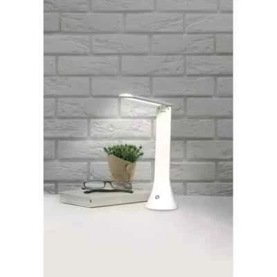 Lámpara LED plegable delgada Sharper Image. USB o batería. 3 ajustes de brillo. Nuevo. Foto 1 de 4