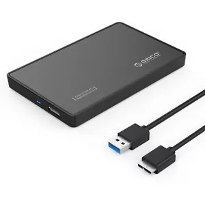 ORICO 2.5 Inch USB 3.0 Hard Drive Enclosure SATA HDD SSD Caddy for PS4 Smart TV - Picture 1 of 8