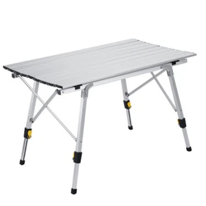 Camping Table Folding Camping Table Aluminum Legs Portable Table Picnic - Picture 1 of 8