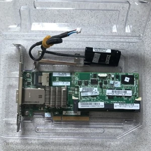 HP Smart Array P222/1GB FBWC 6Gb 2-Ports SAS Controller +Battery 631667-B21 - Picture 1 of 4