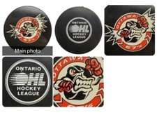 OTTAWA 67'S OFFICIAL OHL HOCKEY PUCK VEGUM MFG. Made In SLOVAKIA