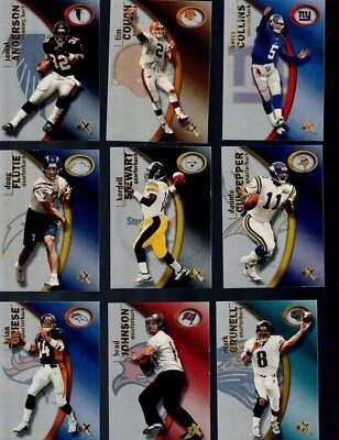 Cartões de futebol 2001 E-X complete seu conjunto COMPRE MAIS ECONOMIZE MAIS - Imagem 1 de 4