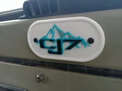 Cubierta pivotante de tablero limpiaparabrisas personalizada para Jeep CJ7 - JUEGO DE 2 Foto 1 de 4