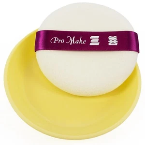 Geisha Maiko Kabuki Pro Stage Liquid Makeup Applicator Sponge Puff & Dish Set - Picture 1 of 3