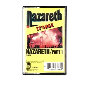 NAZARETH SNAZ Cassette Tape 1981 DOUBLE ALBUM Hard Rock Rare - Picture 1 of 7