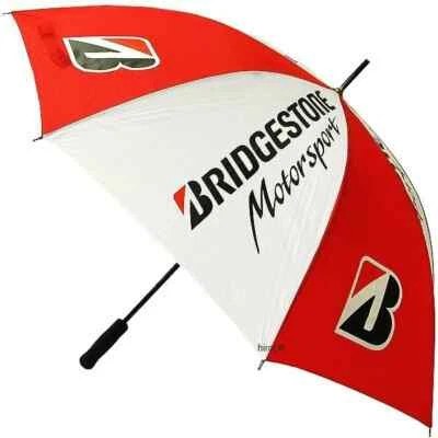 BRIDGESTONE Racing Parasol White/Red Free Size 5160 5958 - Image 1 of 4