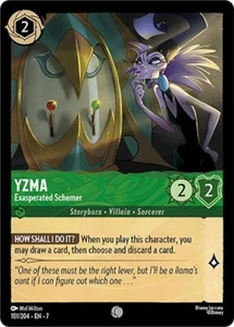 Yzma Exasperated Schemer Cold Foil Disney Lorcana 101/204 Archazia's Island - Picture 1 of 1