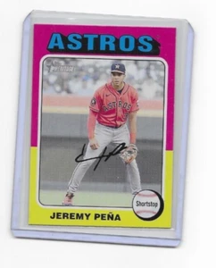 LOTE DE TARJETAS BASE Jeremy Peña 2024 Topps Heritage #305 Houston Astros - Imagen 1 de 2
