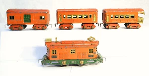 Prewar American Flyer 0 gauge passenger train set with #3105 locomotive - Picture 1 of 16